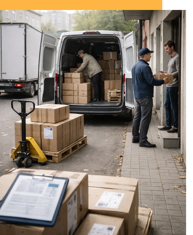 Доставка грузов от двери до двери с таможней от 45819 руб.