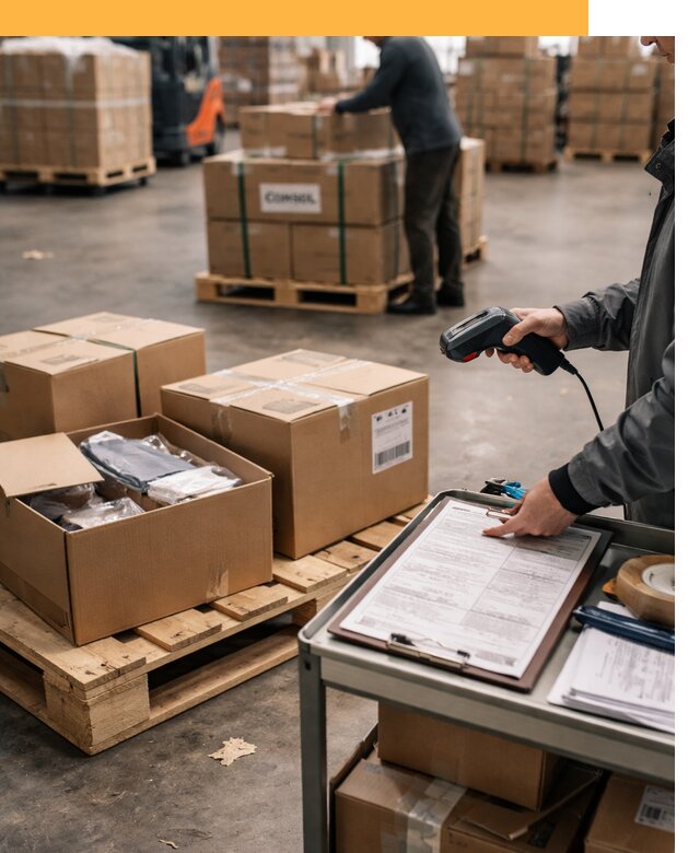 Сборные грузы из Китая: доставка, склад и таможня от 18328