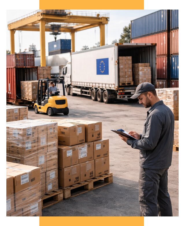 Доставка грузов из Европы от 12218 р., логистика СетСервис-Злм