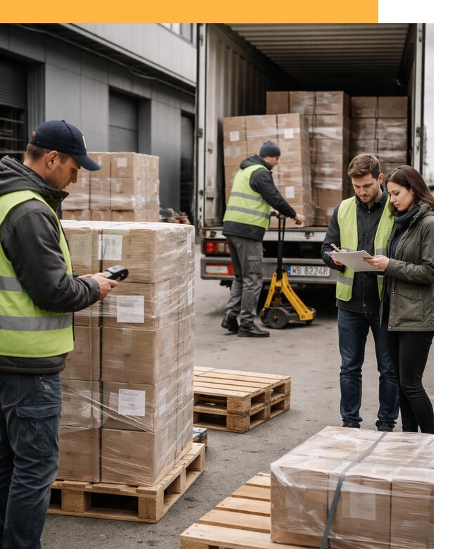 Доставка грузов из Польши: морем, авто и авиа от 7637