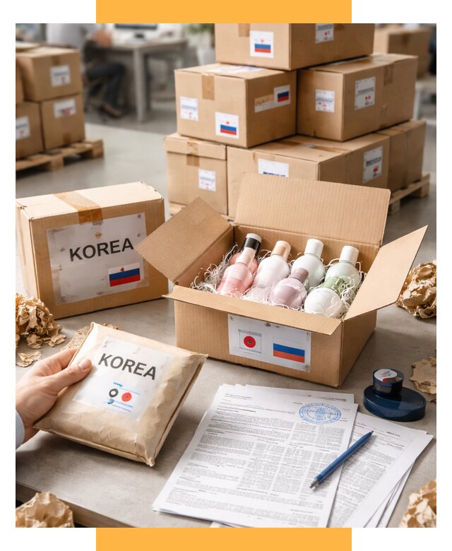 Доставка косметики из Кореи от 8655 р. под ключ | СетСервис-Злм