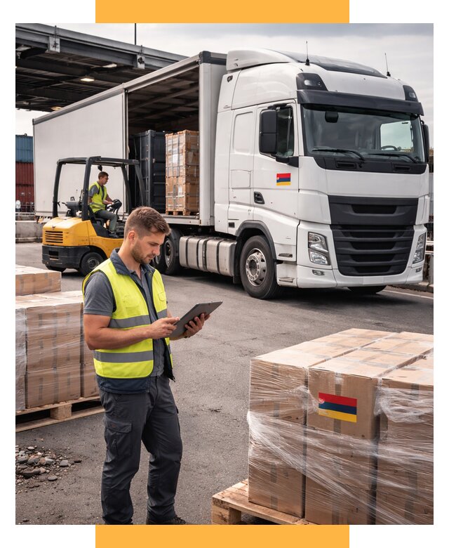 Автоперевозки из Армении от 96729 р. — услуги СетСервис-Злм