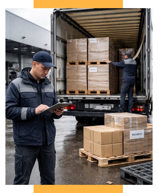 Доставка грузов из Беларуси от 15273 р. логистика СетСервис-Злм