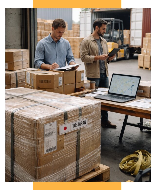 Доставка грузов в Японию от 25455 р., логистика СетСервис-Злм