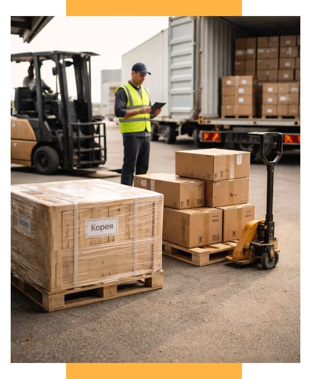 Доставка грузов в Корею из России от 35637 р. | СетСервис-Злм