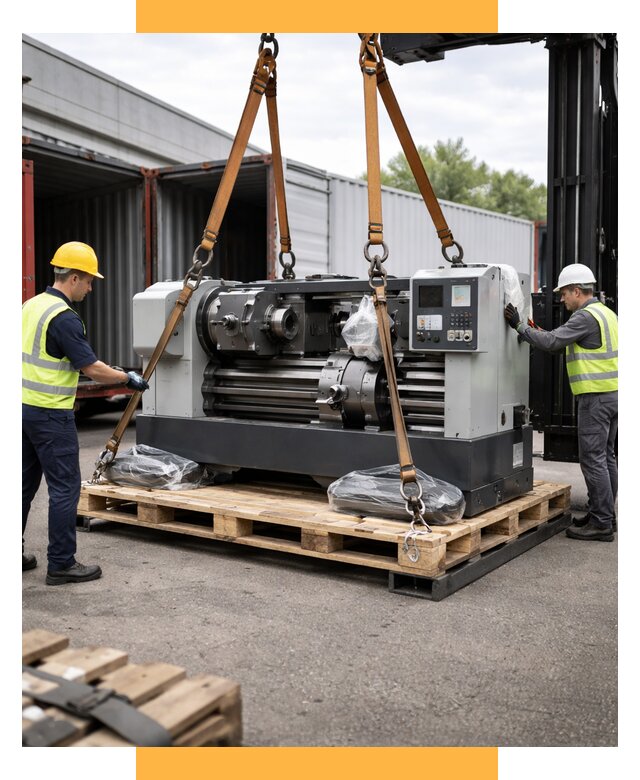 Перевозка станков и таможня от 61092 р. | СетСервис-Злм логистика