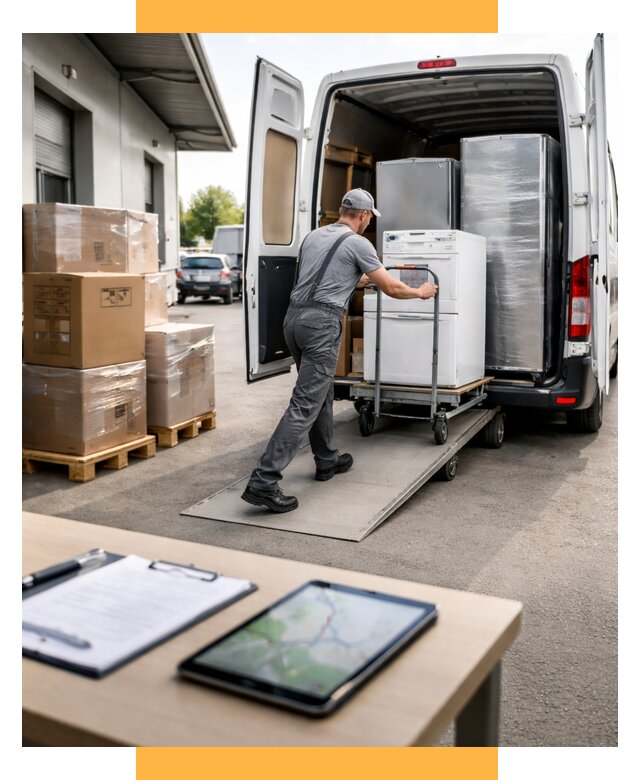 Перевозка бытовой техники от 6618 р. - логистика СетСервис-Злм