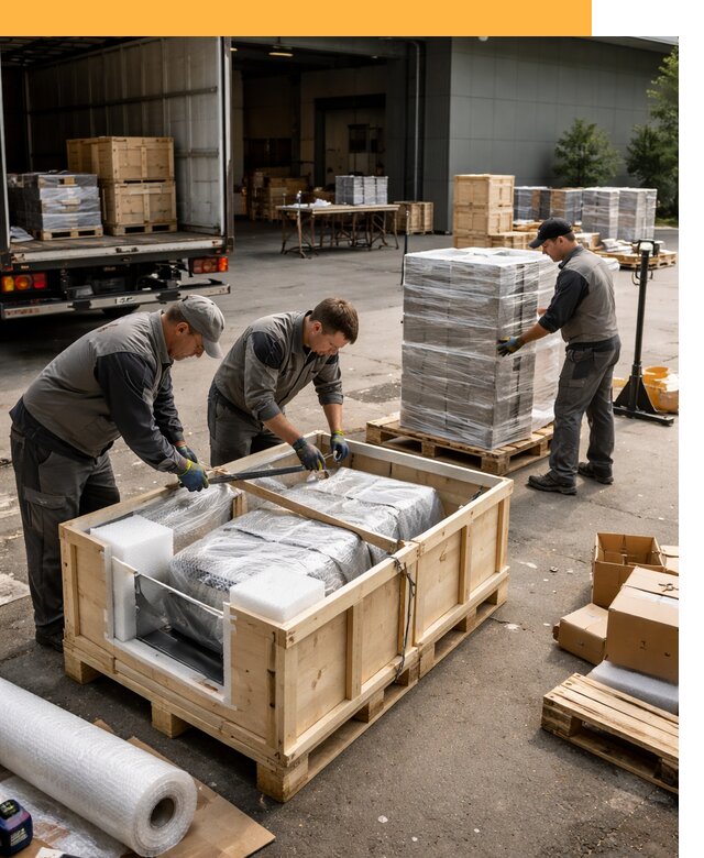 Перевозка выставочных грузов по миру от 25455 руб за м2 с таможней