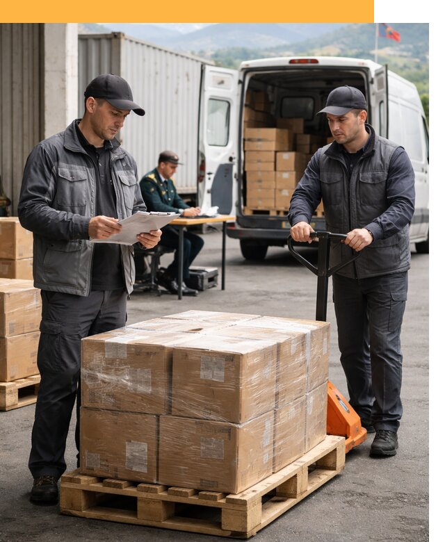 Доставка грузов через Армению, быстрая таможенная очистка от 25455