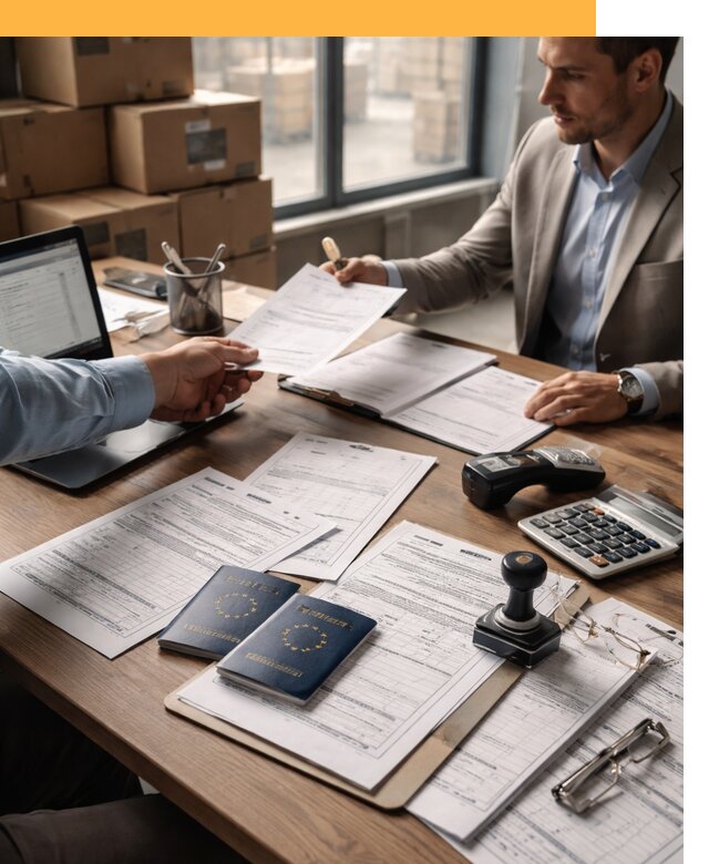 Таможенное оформление грузов из Европы от 8655 руб