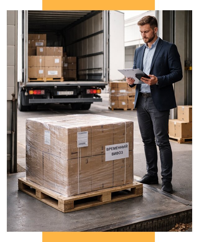 Временный вывоз товаров под ключ от 8146 р. | СетСервис-Злм