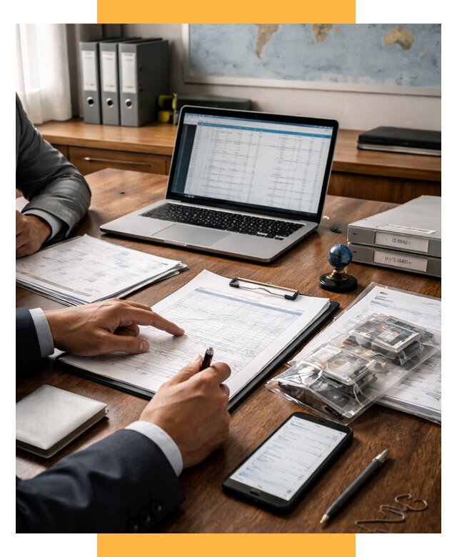 Проверка поставщика за рубежом от 8655 р. | СетСервис-Злм аудит