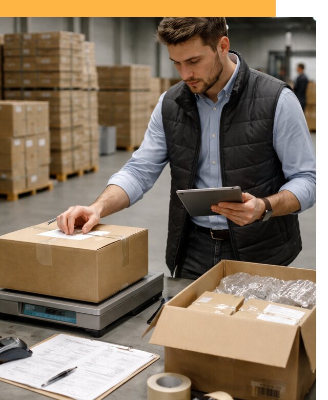 Инспекция товара перед отправкой контроль качества и комплектации от 4582 руб