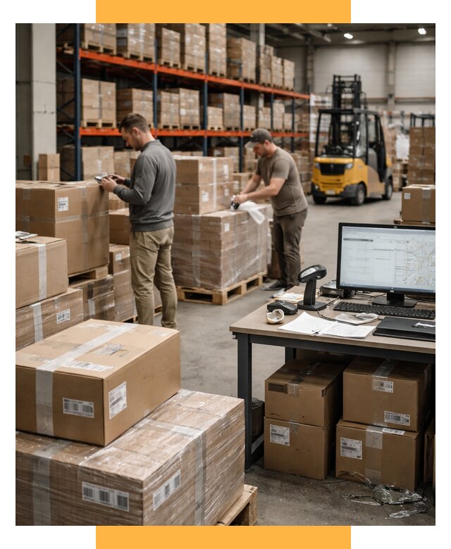 Склад консолидации в Европе от 6618 р., услуги СетСервис-Злм